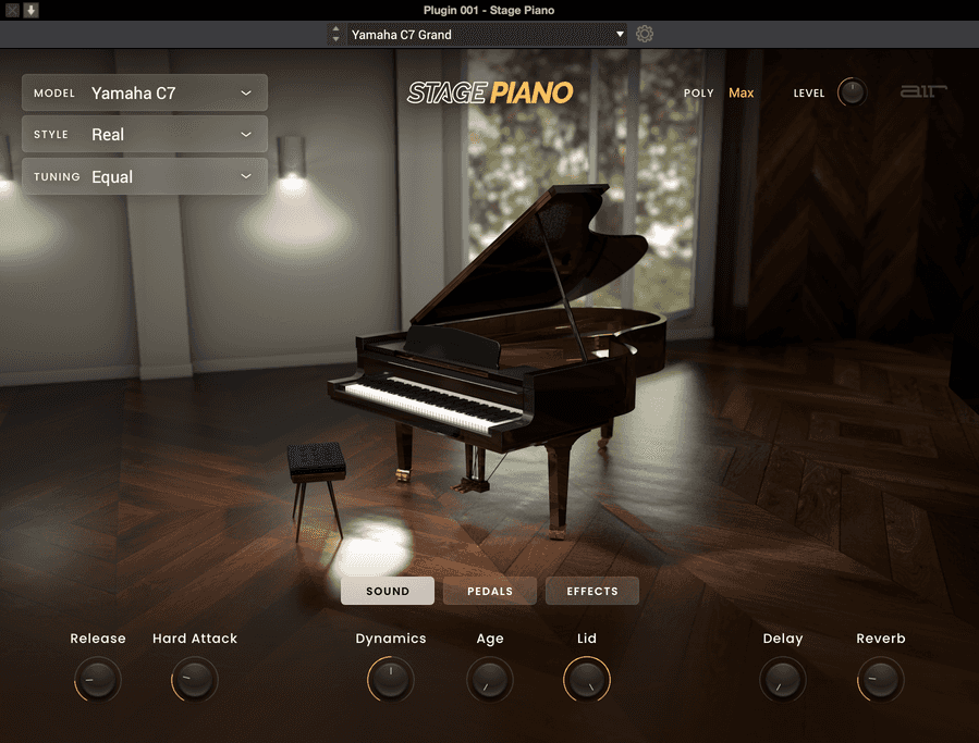Stage Piano Yamaha C7 Grand
